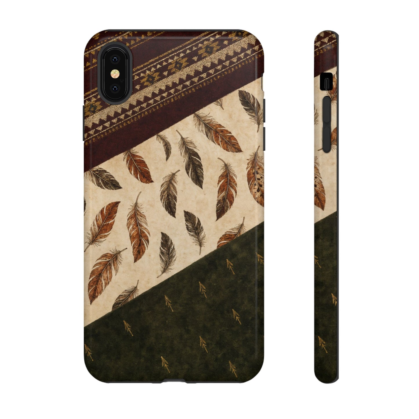 Feather Aztec Swaths Tough Case