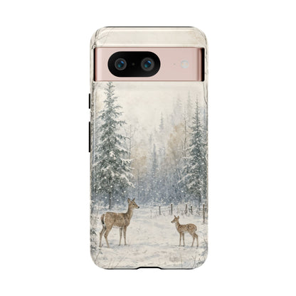 Snowy Doe Tough Case
