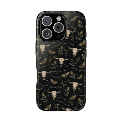 Bull Skull Barbwire Tough Case