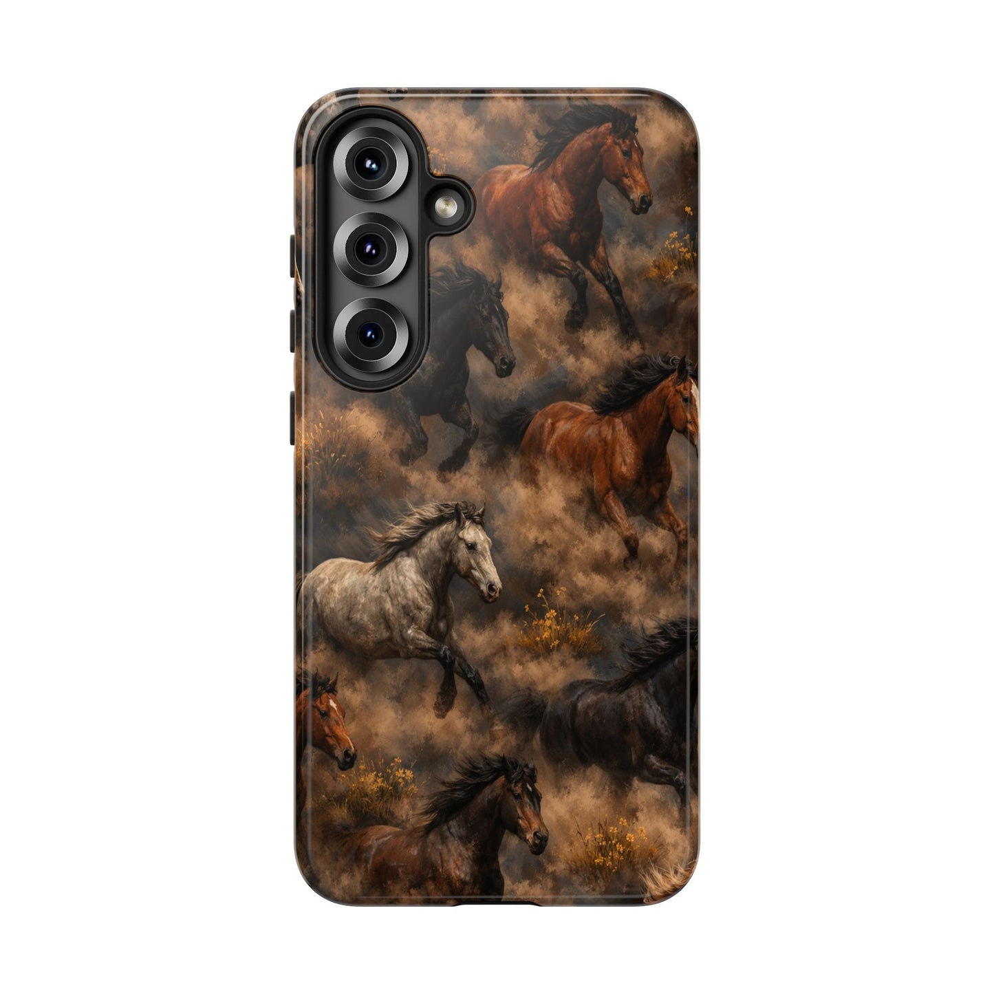 Running Horses Tough Case
