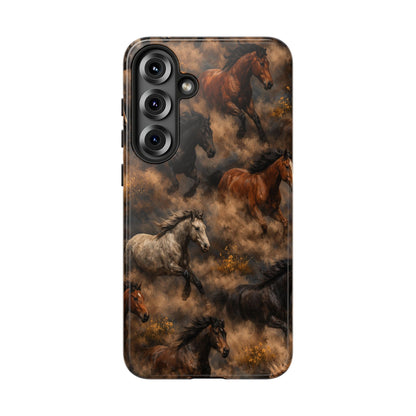 Running Horses Tough Case