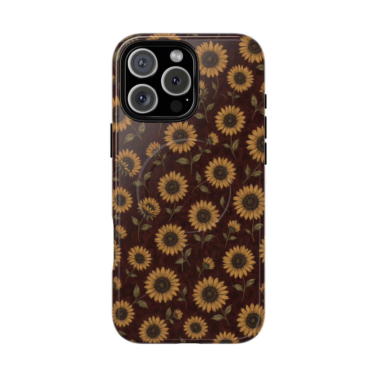 Autumn Sunflowers Magnetic Case