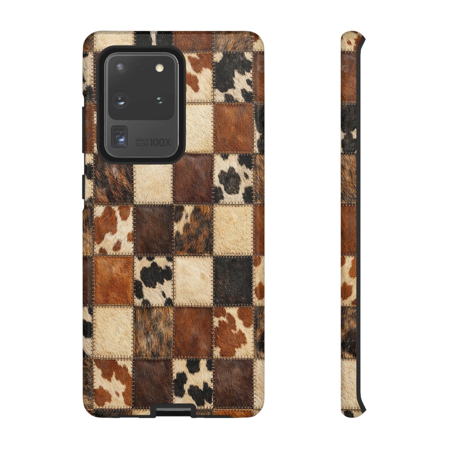Cowhide Quilt Tough Case