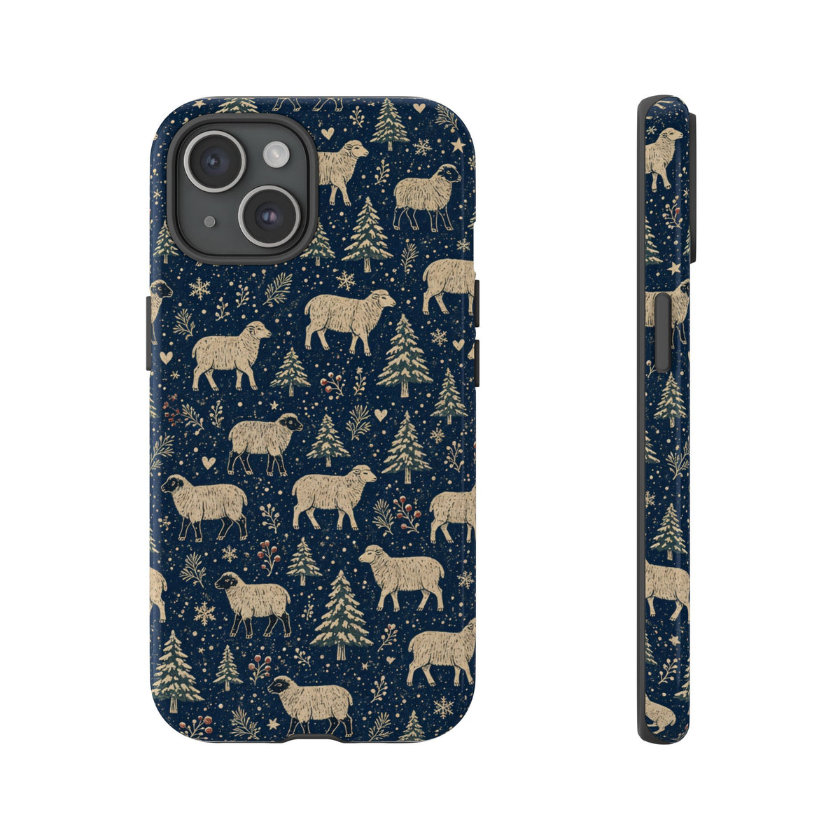 Snowy Sheep Tough Case