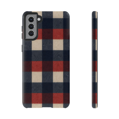 Patriotic Plaid Tough Case