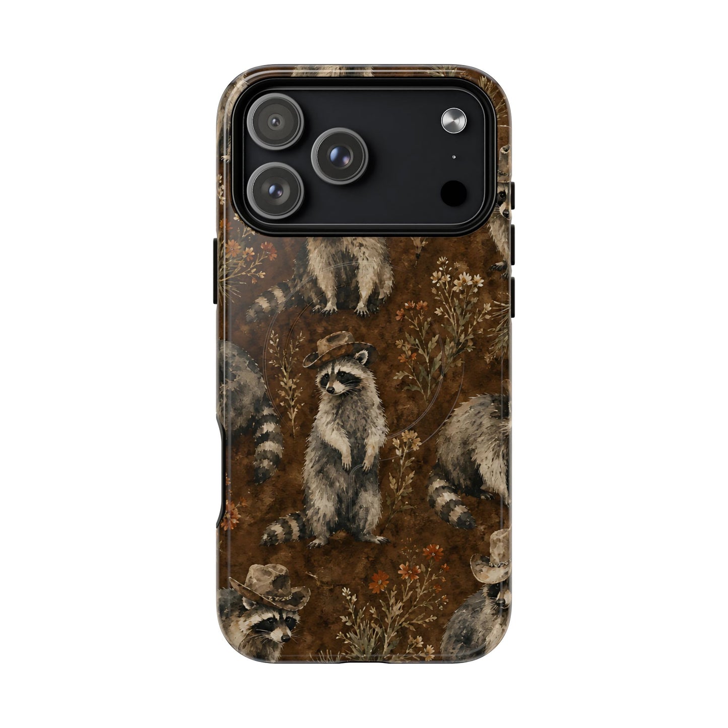 Prairie Raccoon Magnetic Case
