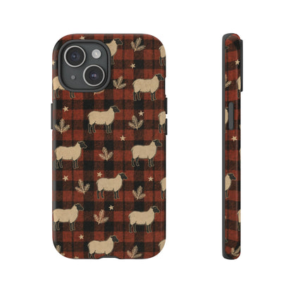 Plaid Sheep Tough Case
