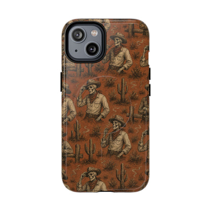 Skeleton Outlaws Magnetic Case
