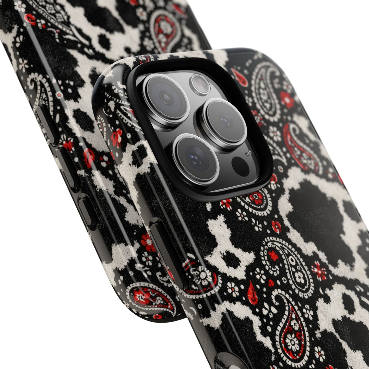 Paisley Cowhide Tough Case