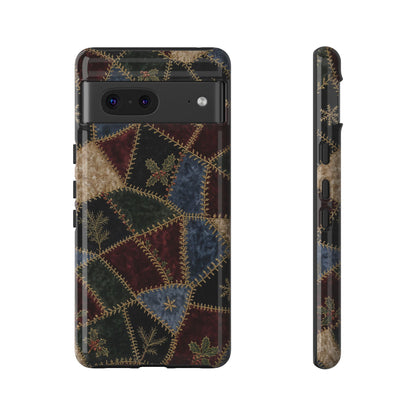 Winter Crazy Quilt Tough Case
