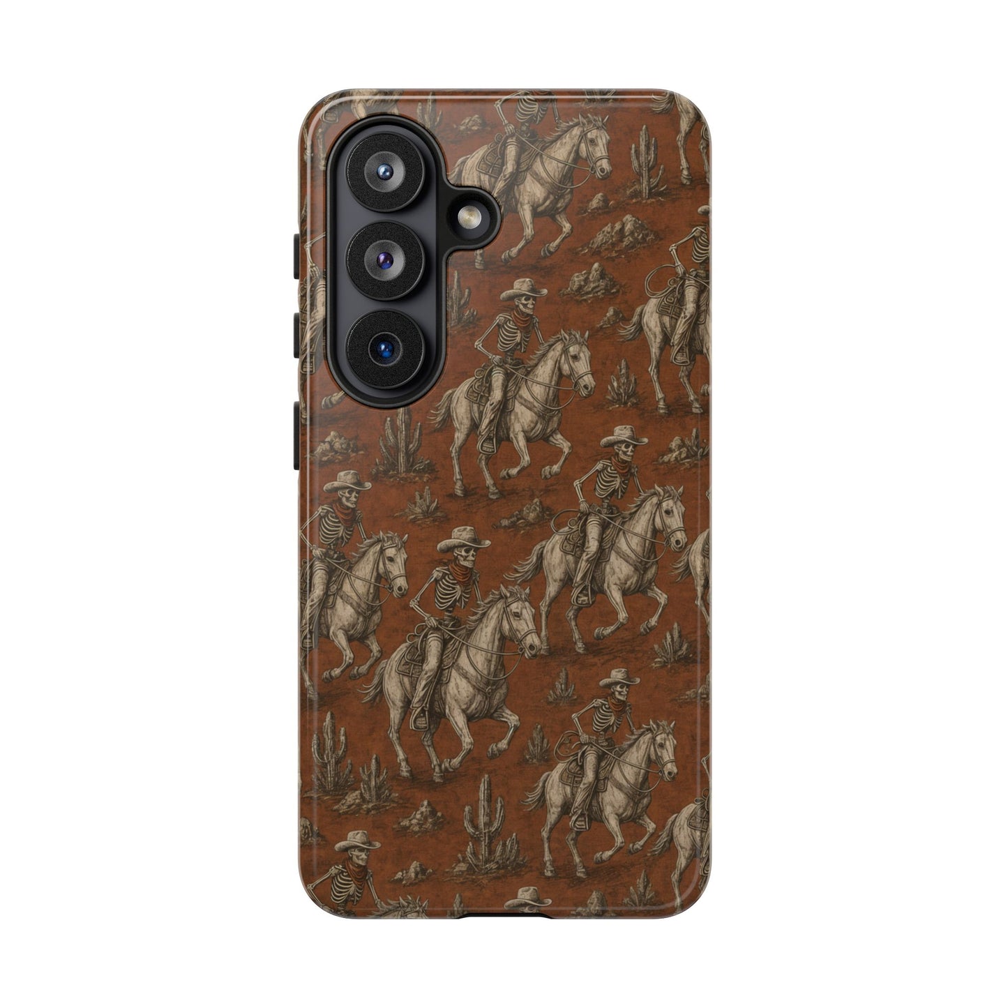 Skeleton Cowboy Ride Tough Case