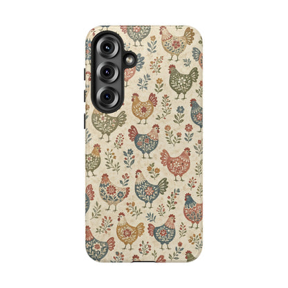 Calico Hens Tough Case