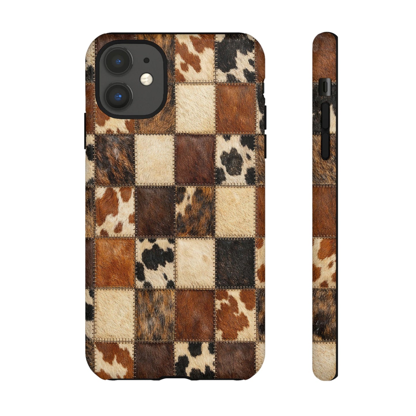 Cowhide Quilt Tough Case