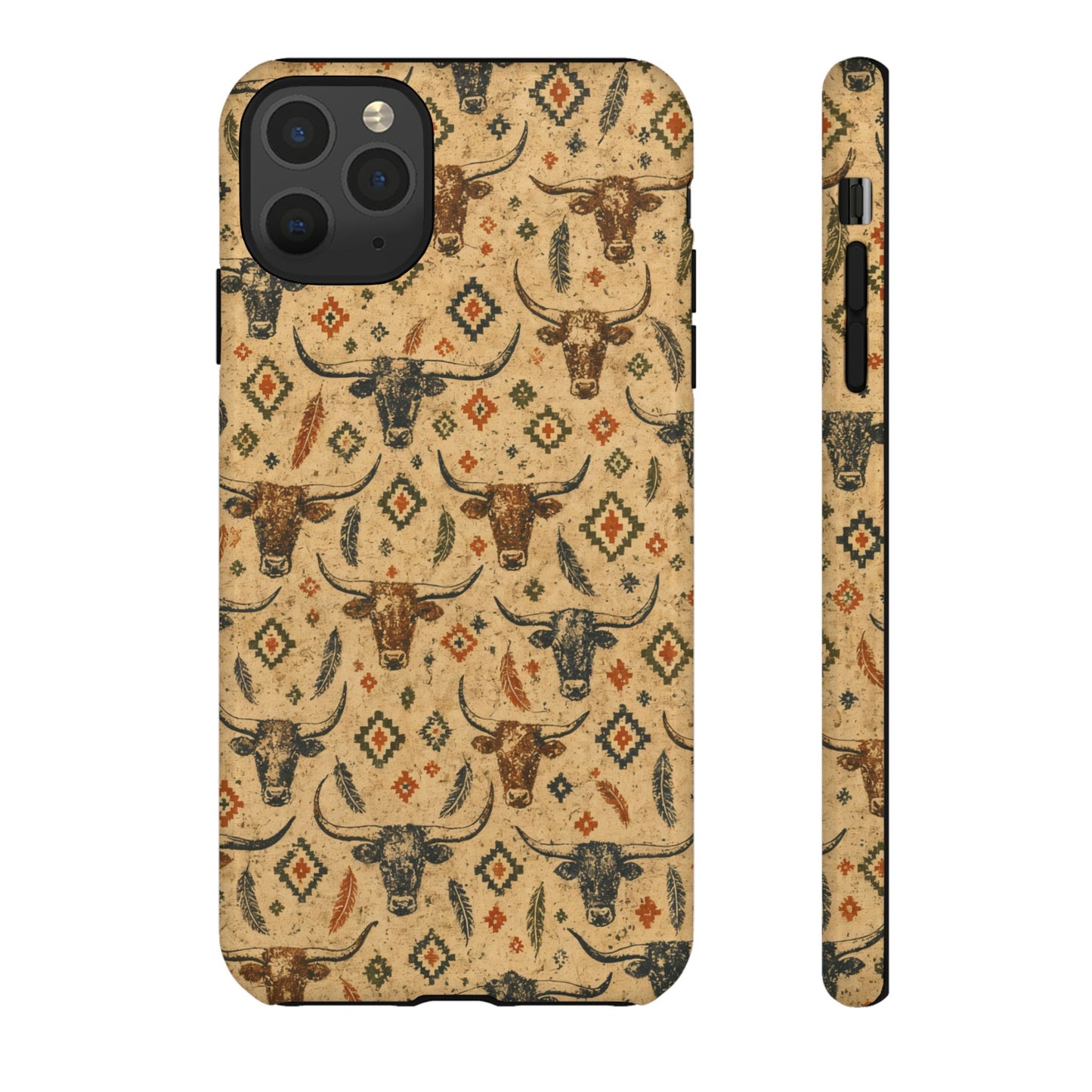 Longhorn Aztec Tough Case