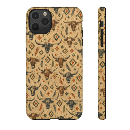 Longhorn Aztec Tough Case