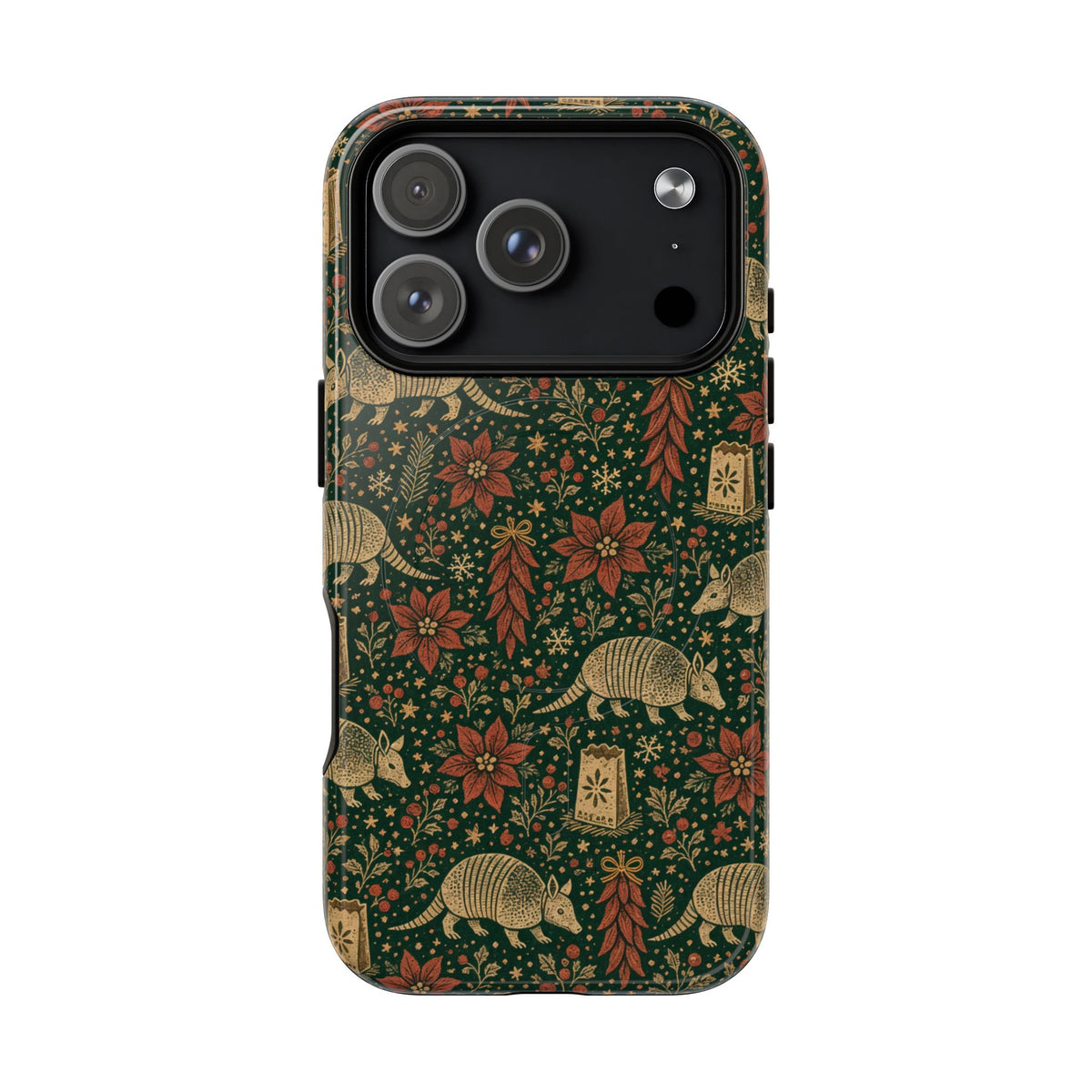 Christmas Armadillo Magnetic Case