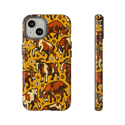Retro Goats Tough Case