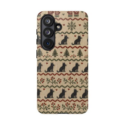 Black Cat Sweater Tough Case