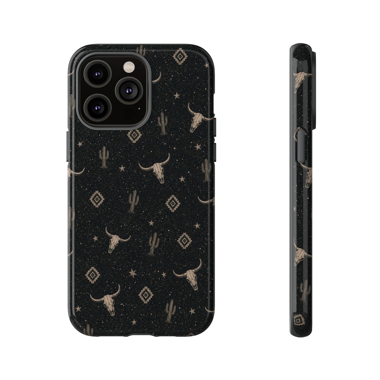 Midnight Longhorn Tough Case