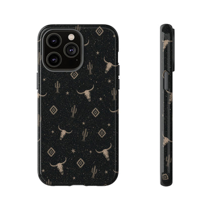 Midnight Longhorn Tough Case