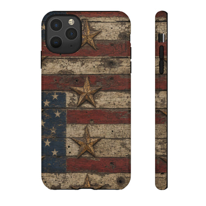 Patriotic Barn Stars Tough Case