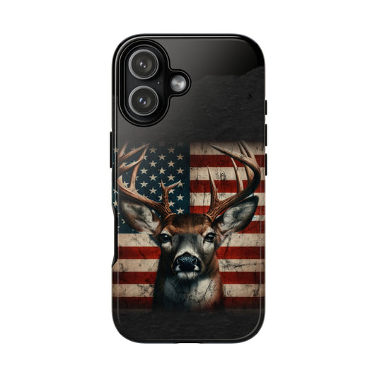 Patriotic Buck Tough Phone Case