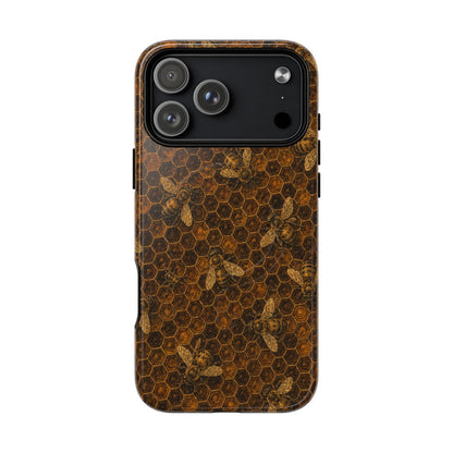 Golden Honeycomb Magnetic Case