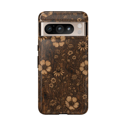 Floral Bark Tough Case