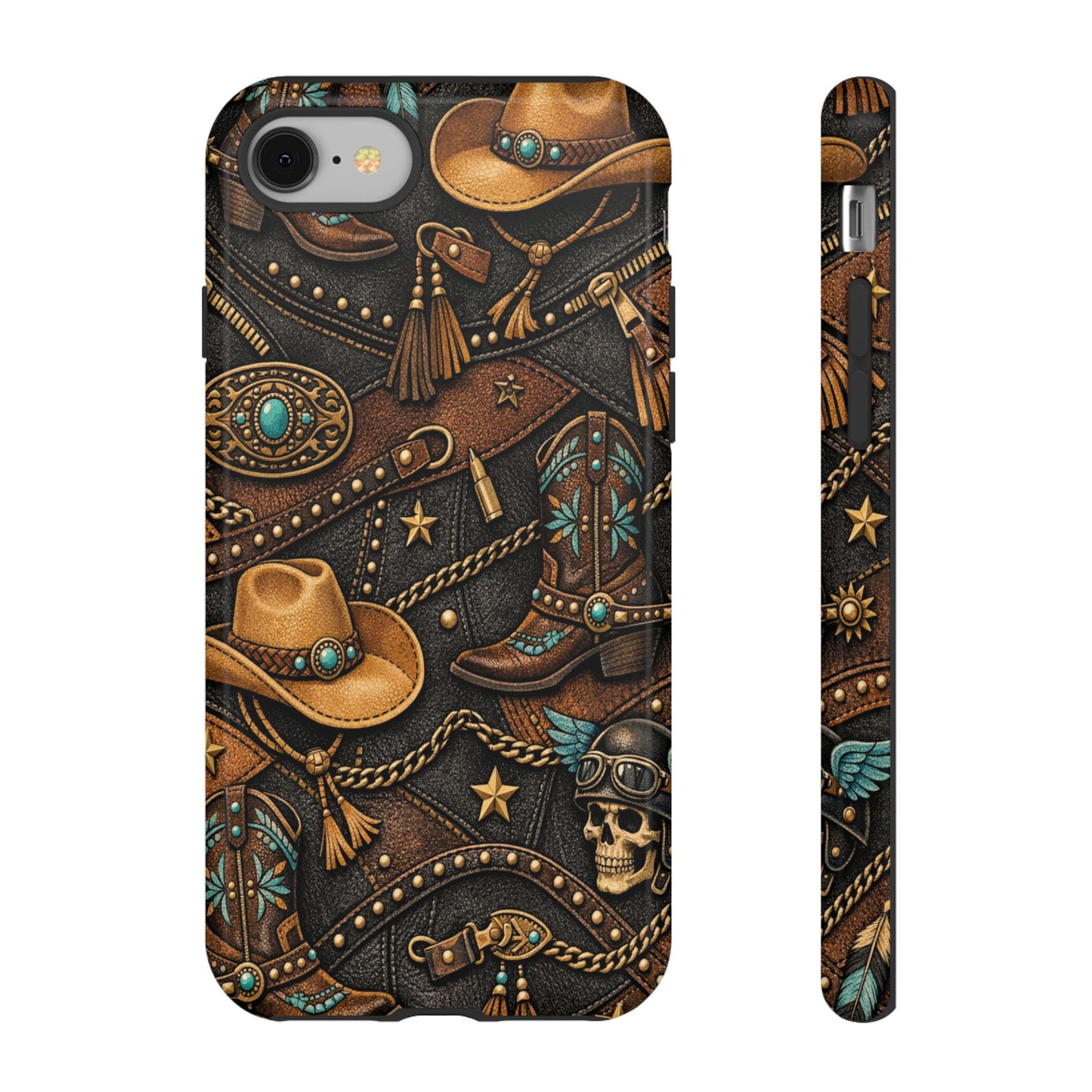 Moto Boho Cowgirl Tough Case