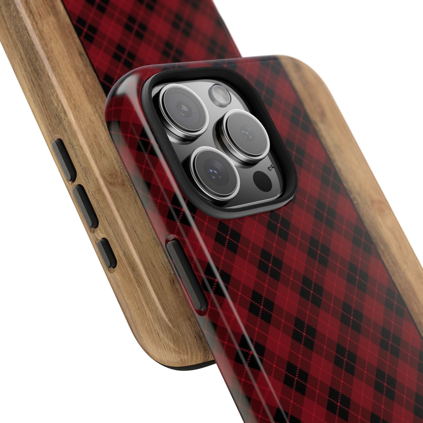 Red Plaid Phone Case