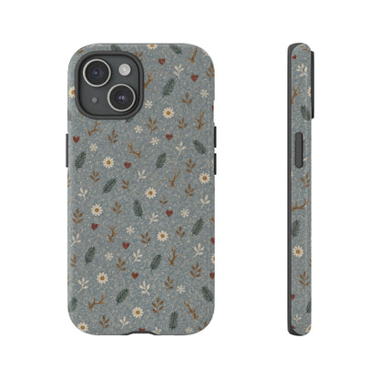 Antler Daisies Snow Tough Case