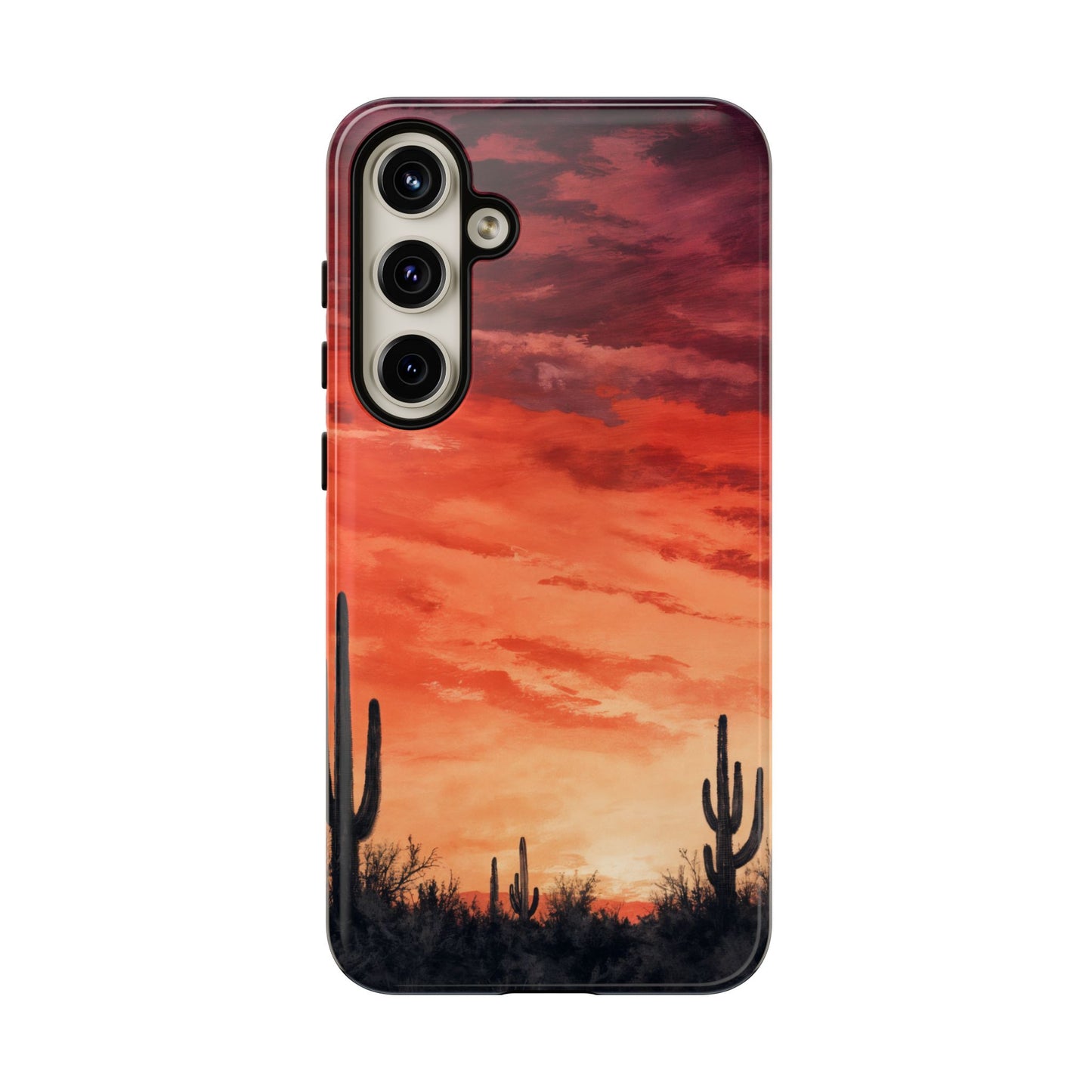 Desert Sunset Swaths Tough Case