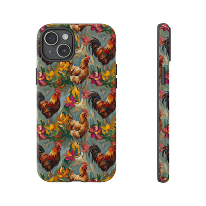 Painted Chickens Tough Case