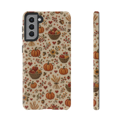 Pumpkin Stitch Tough Case