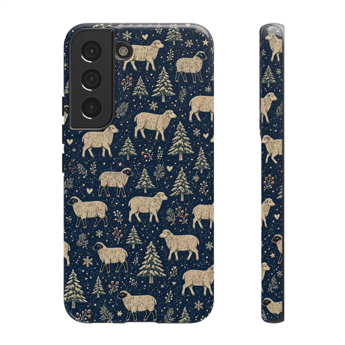 Snowy Sheep Tough Case