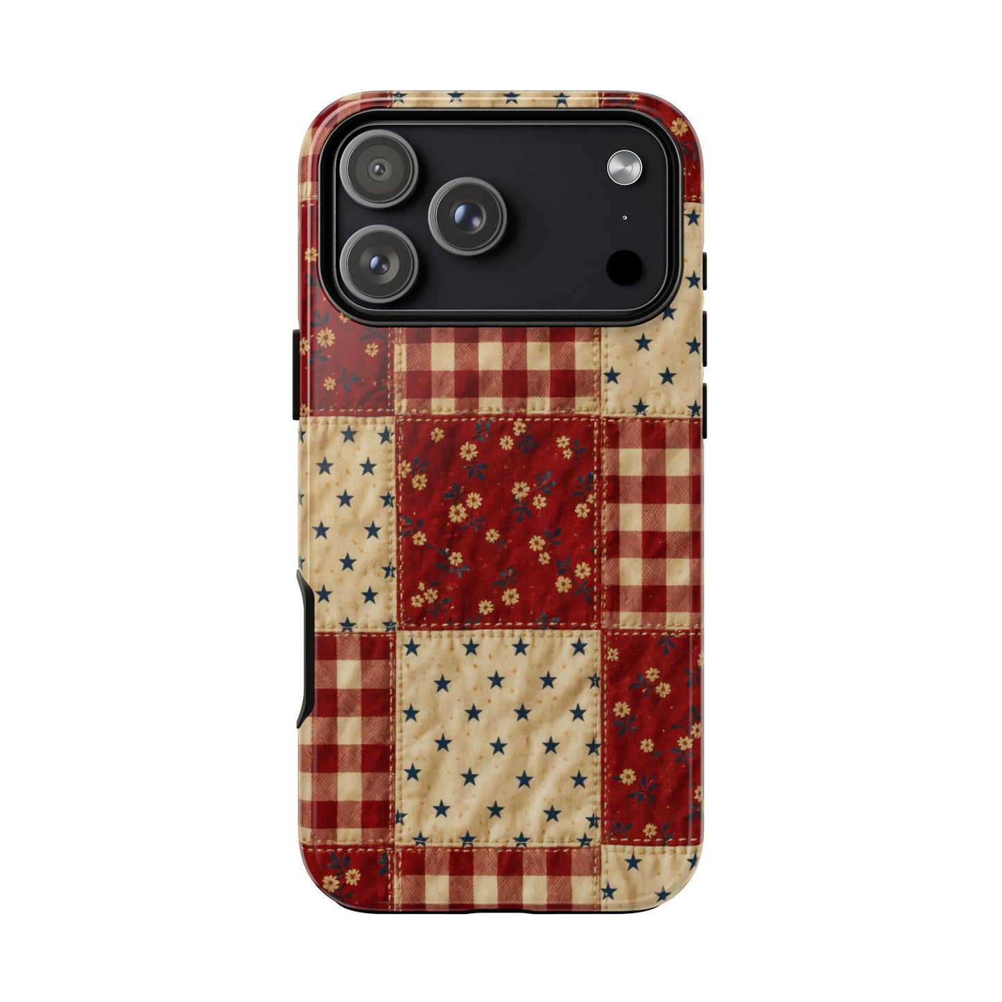 Gingham Stars Tough Case