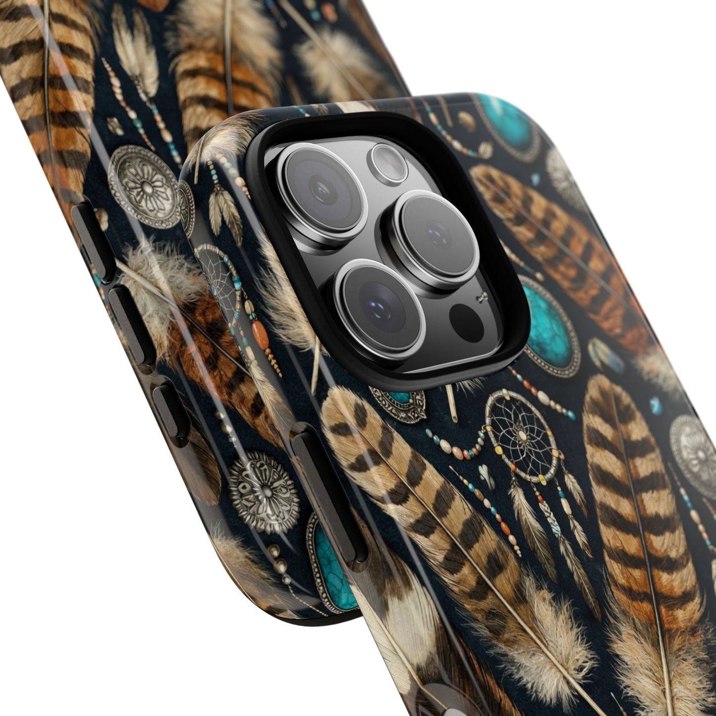 Southwest Feather Tough Case