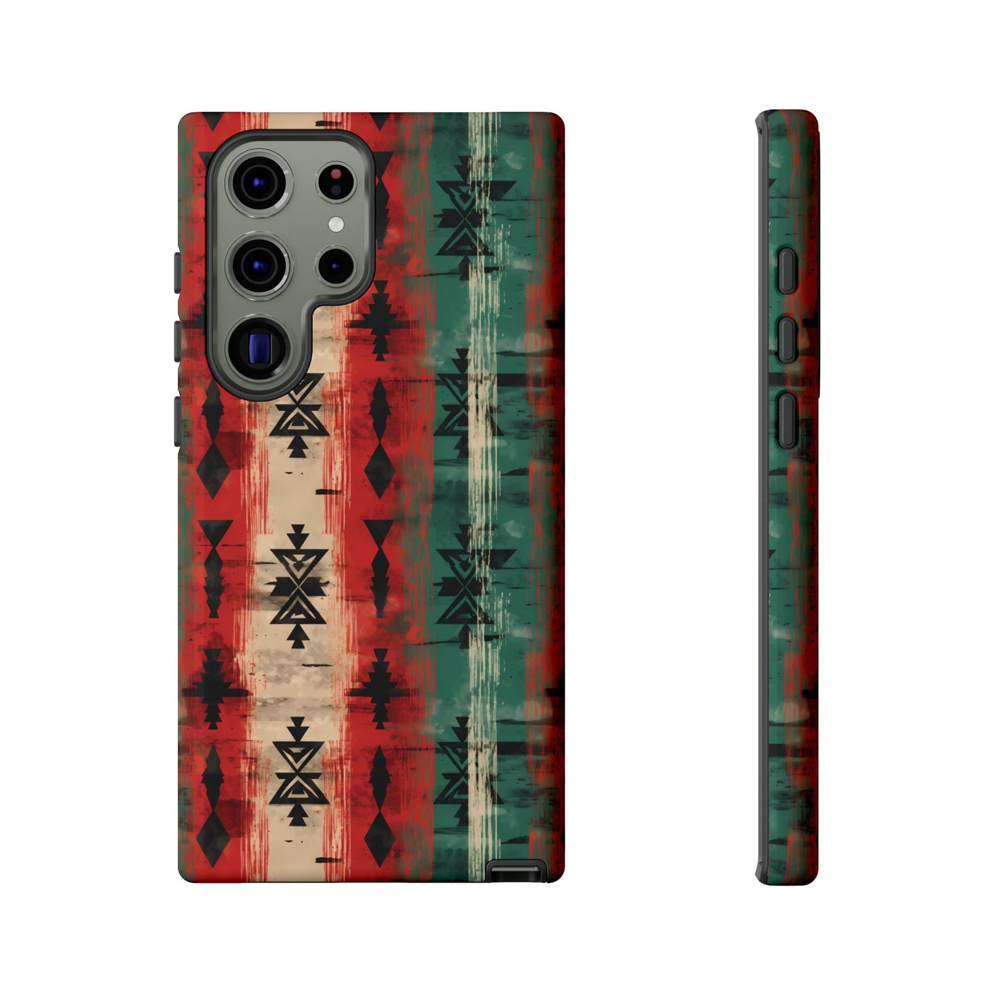 Christmas Grunge Aztec Tough Case