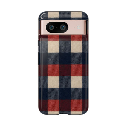 Patriotic Plaid Tough Case