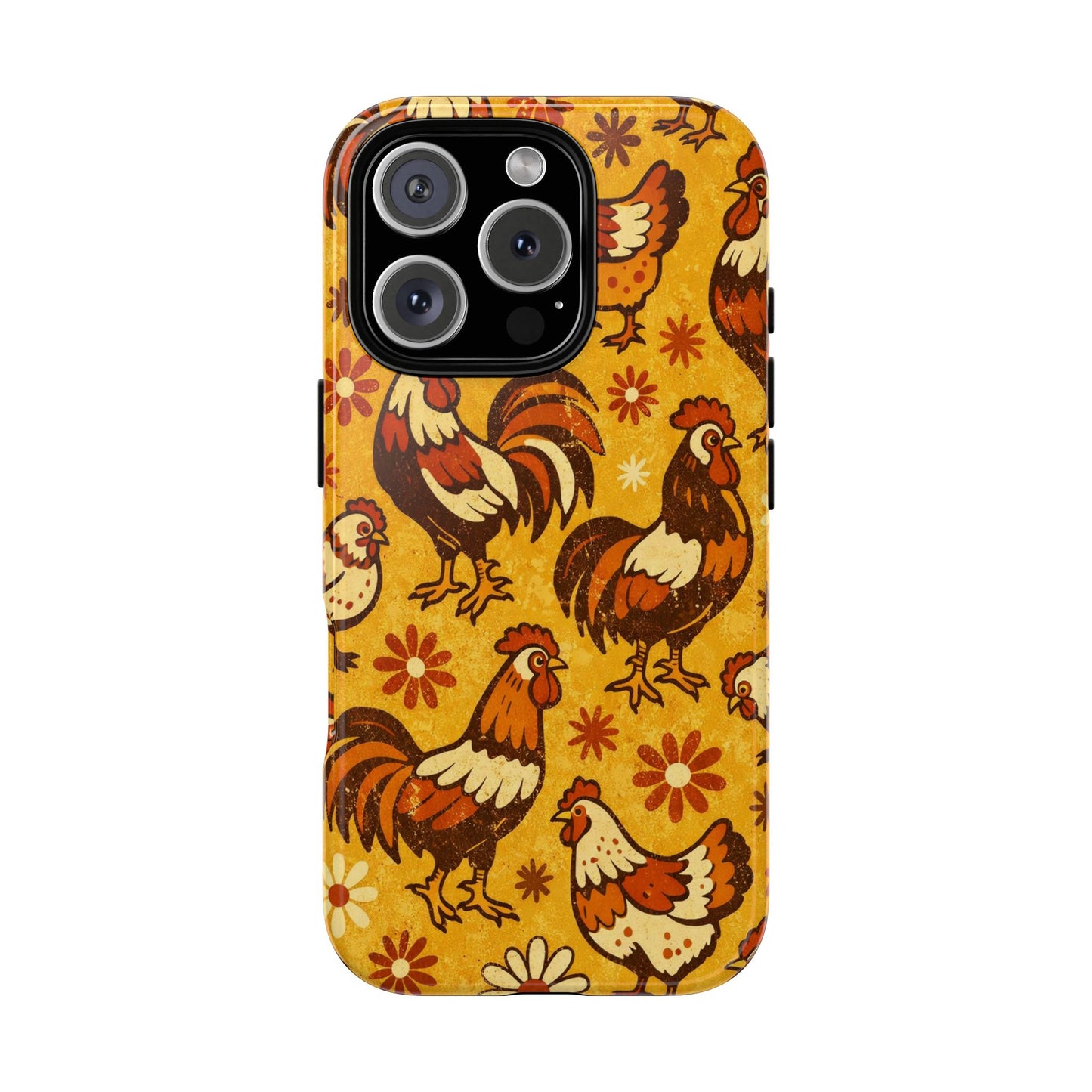 Retro Chickens Tough Case