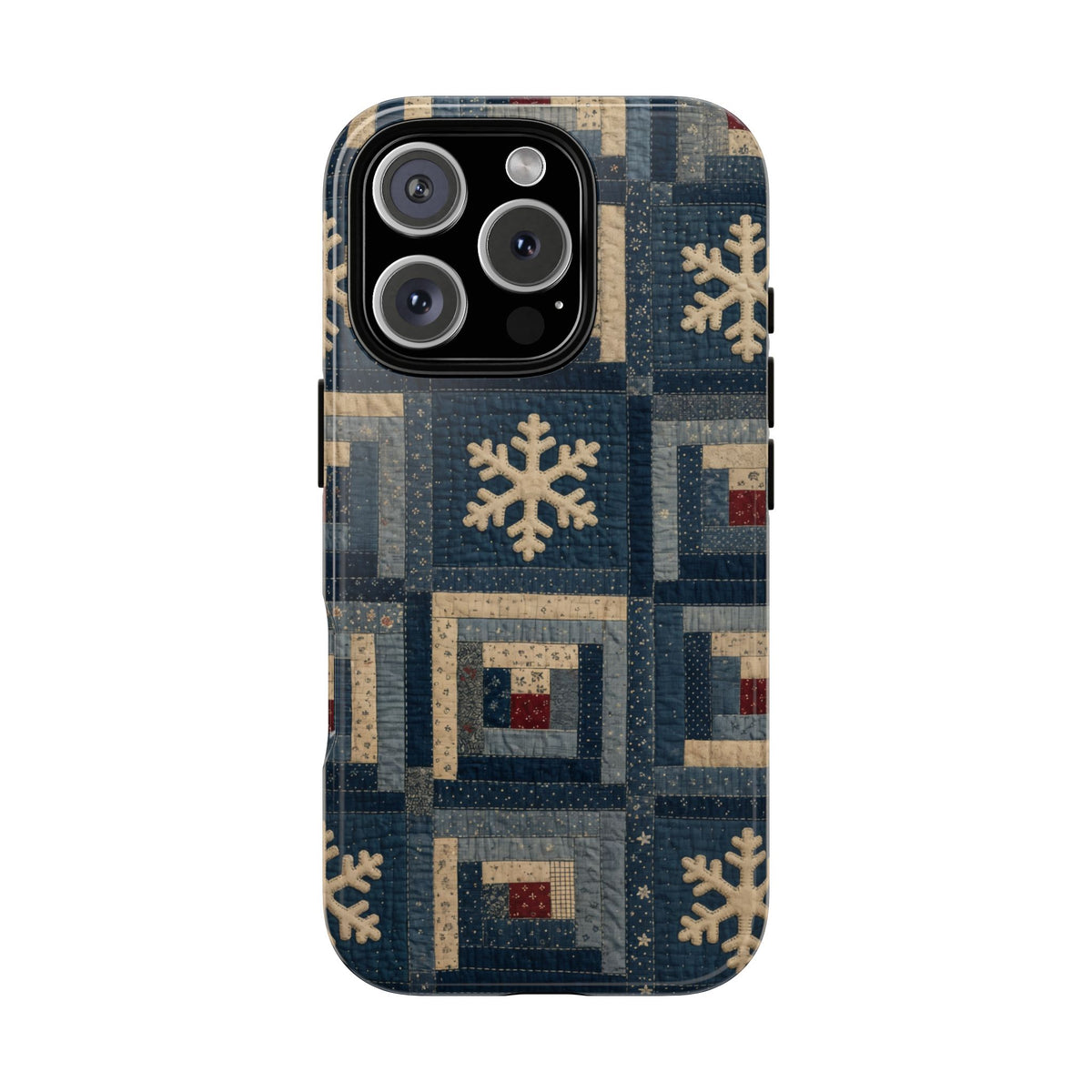Snowflake Quilt Tough Case