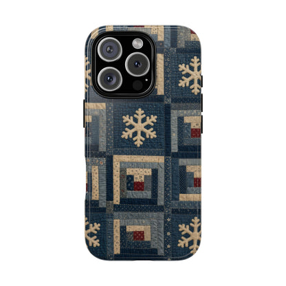 Snowflake Quilt Tough Case
