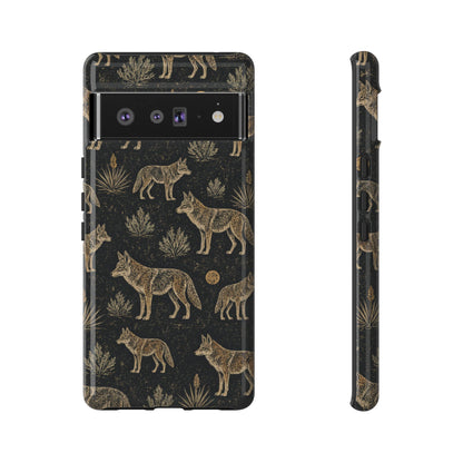 Moonlit Coyote Tough Case