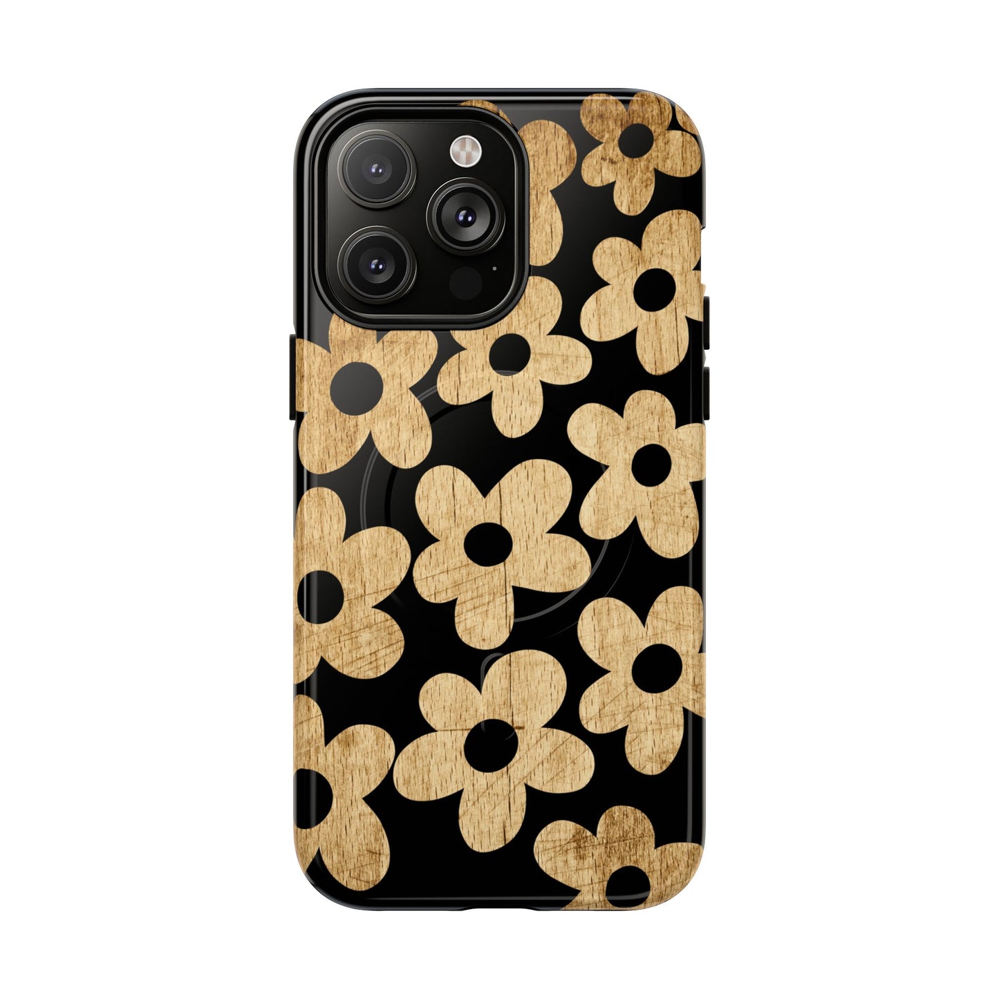 Retro Flower Magnetic Case