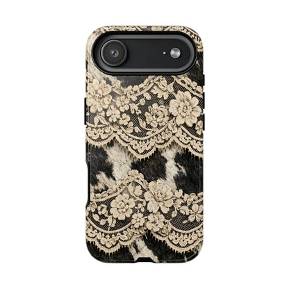 Cowhide Lace Tough Case