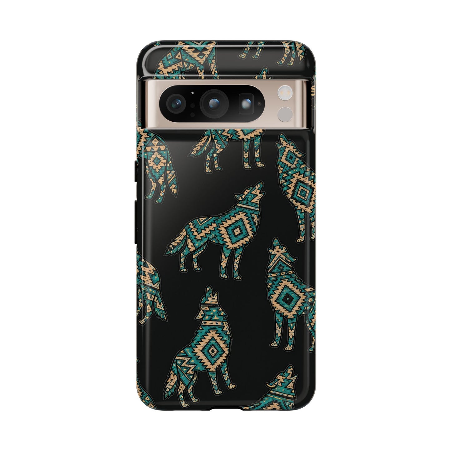Turquoise Wolf Tough Case