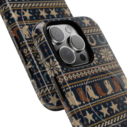 Fair Isle Boots Magnetic Case