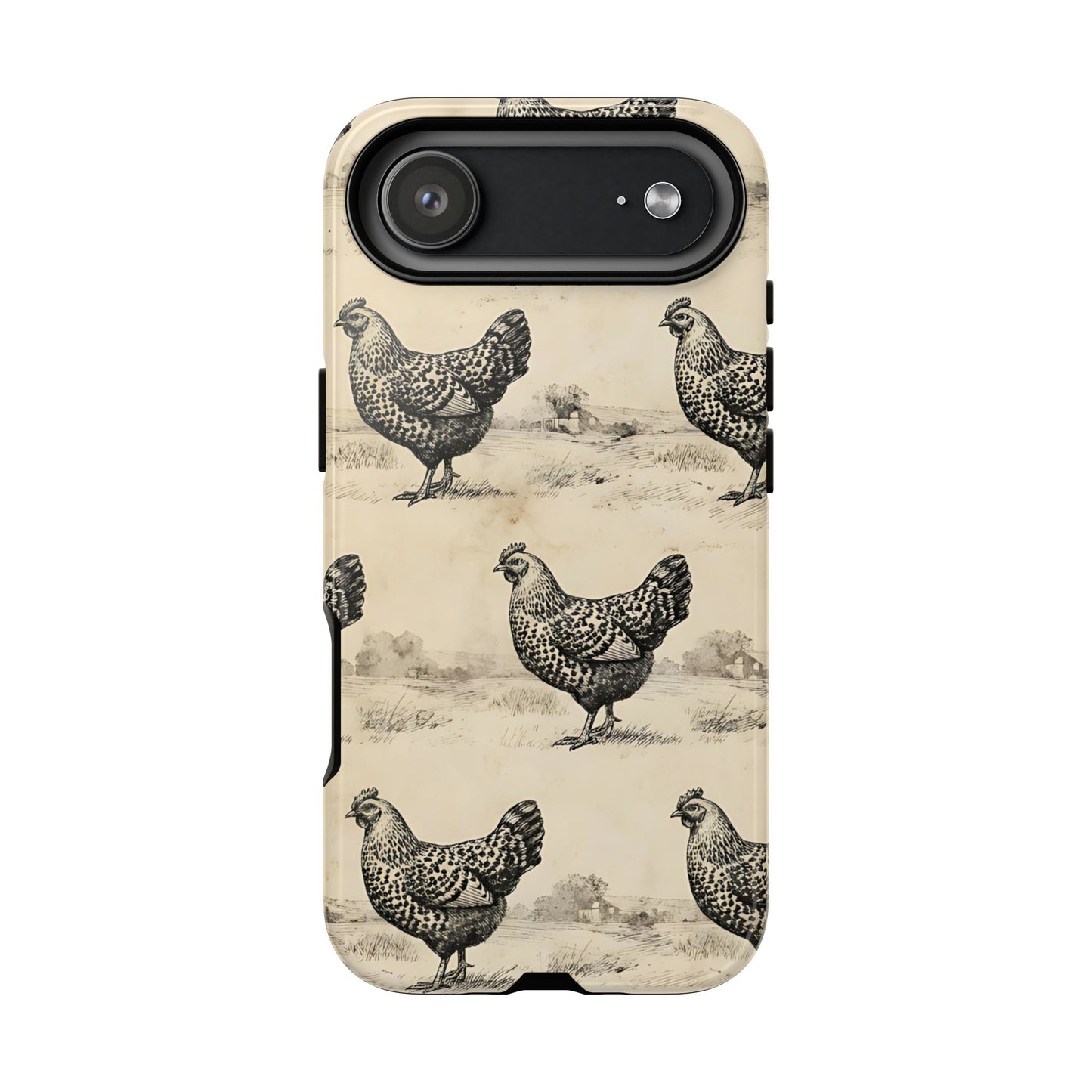 Vintage Chickens Tough Case