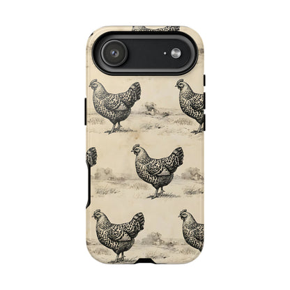 Vintage Chickens Tough Case