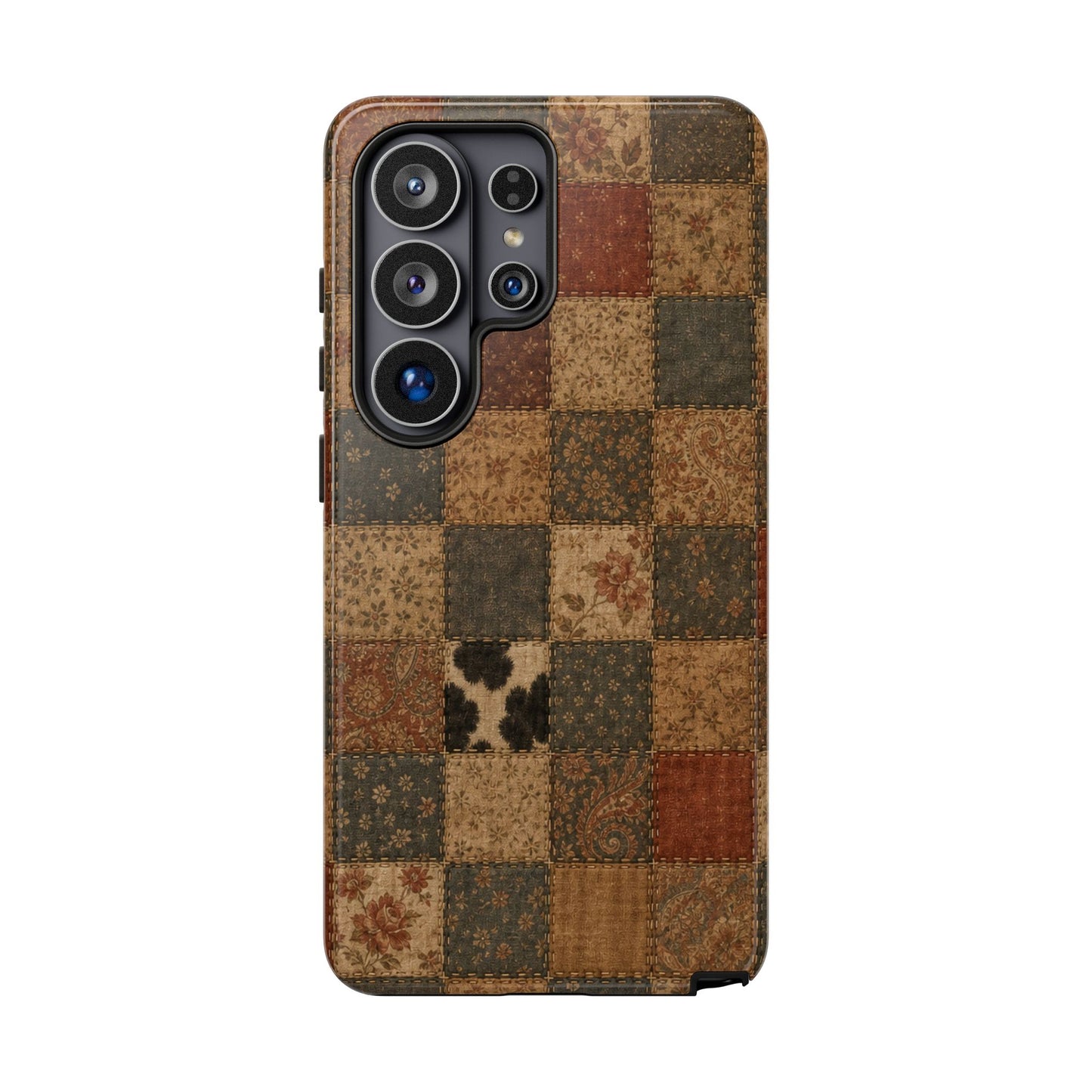 Rustic Patchwork Tough Case